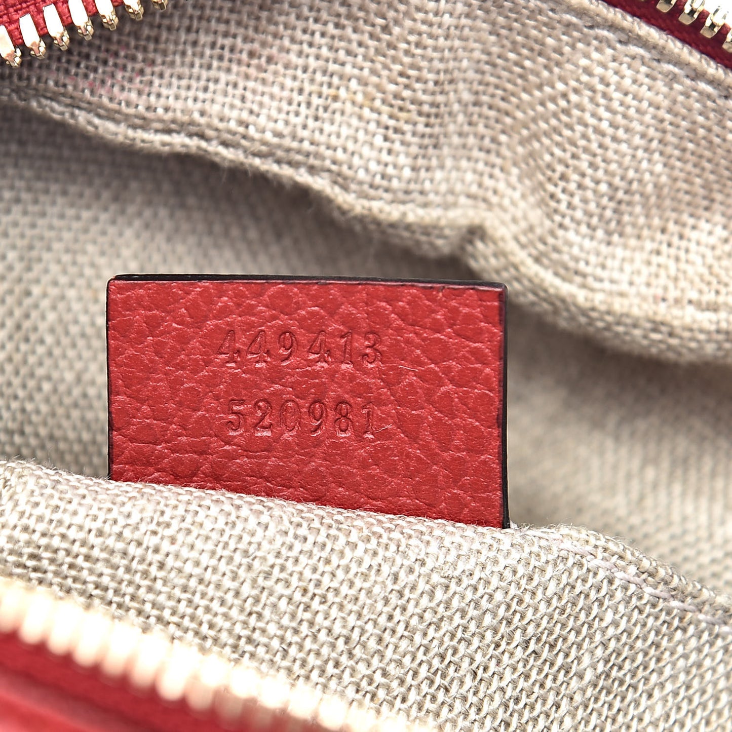 Monogram Mini Bree Messenger Bag Red
