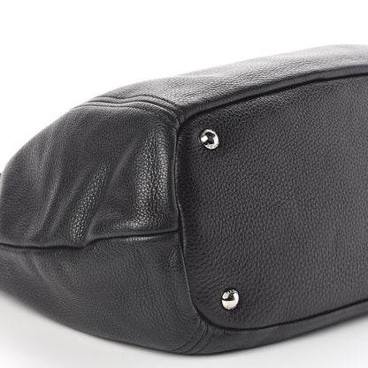 Prada Vitello Phenix Hobo Black 8 of 11