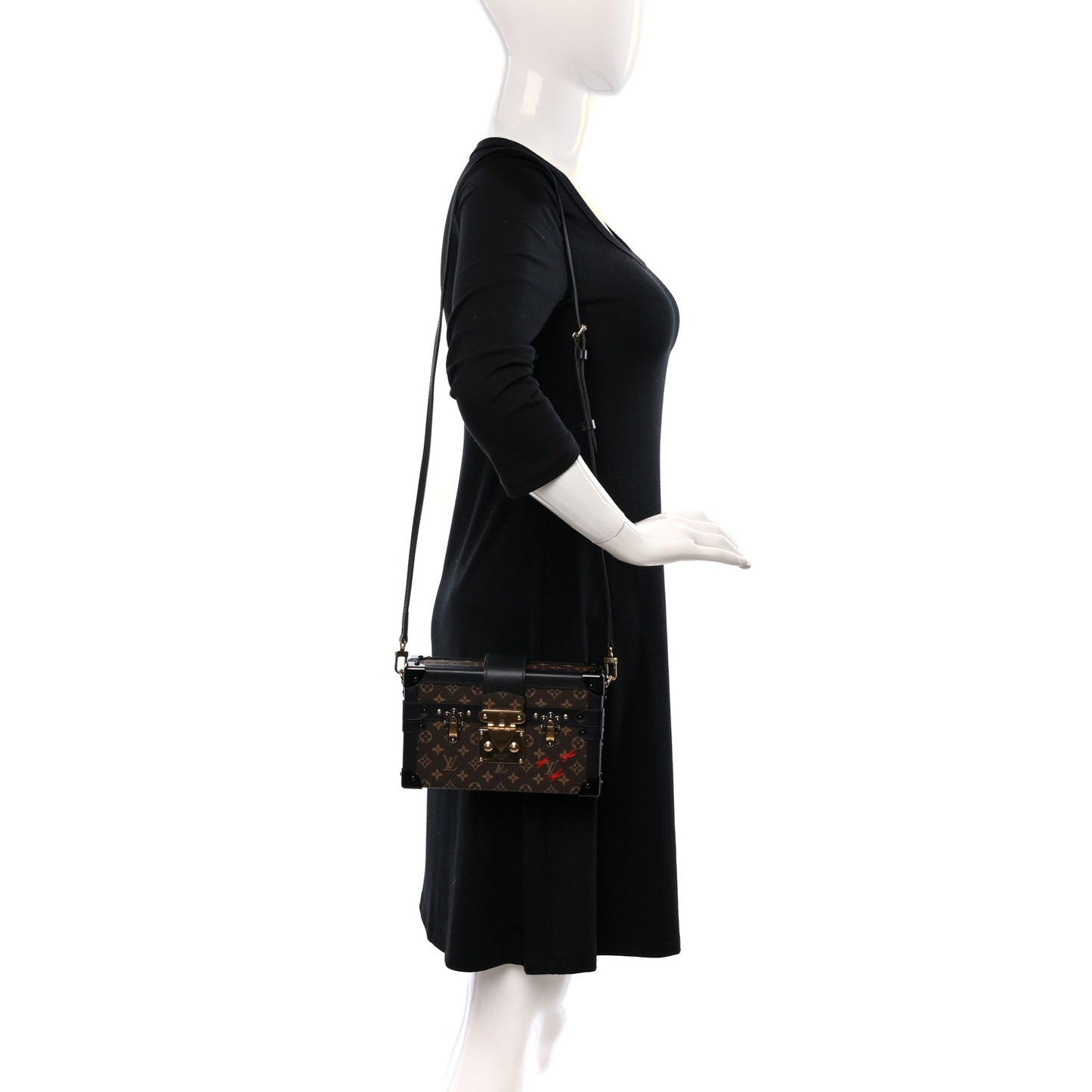 Monogram Petite Malle Black