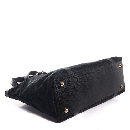 Gucci Monogram Medium Abbey Shoulder Bag Black 4 of 7