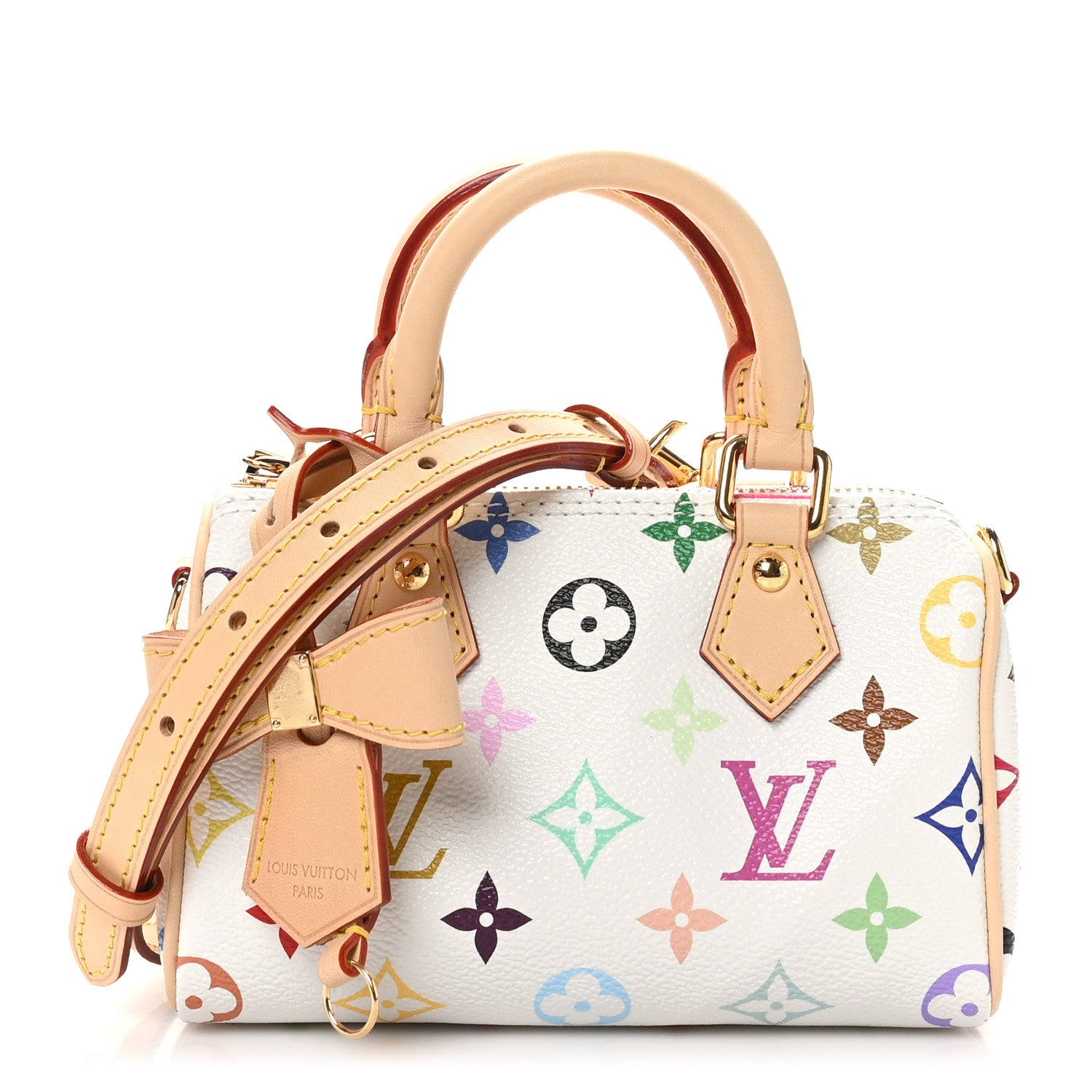 Louis Vuitton LV X TM Monogram Multicolor Nano Speedy White 1 of 9