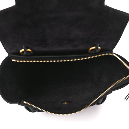 Celine Grained Calfskin Nano Belt Bag Black 5 of 11