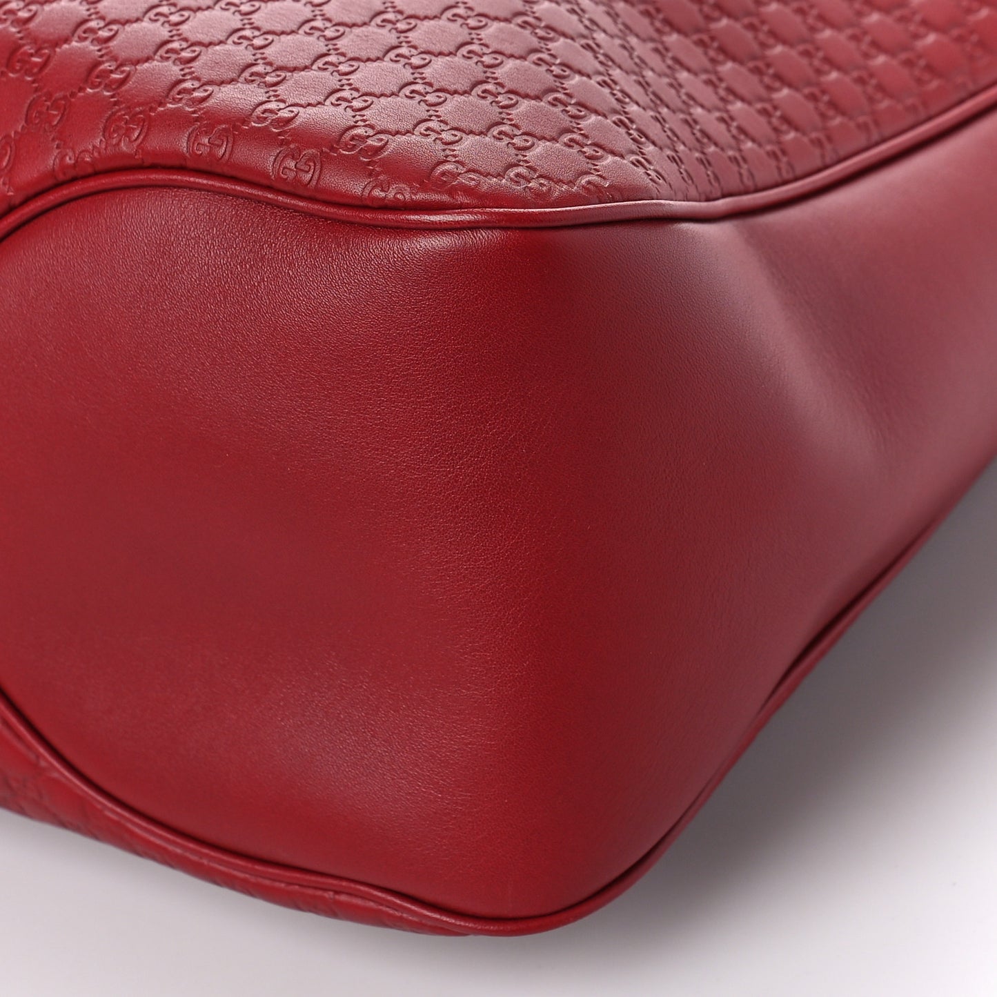 Microguccissima Shoulder Bag Red