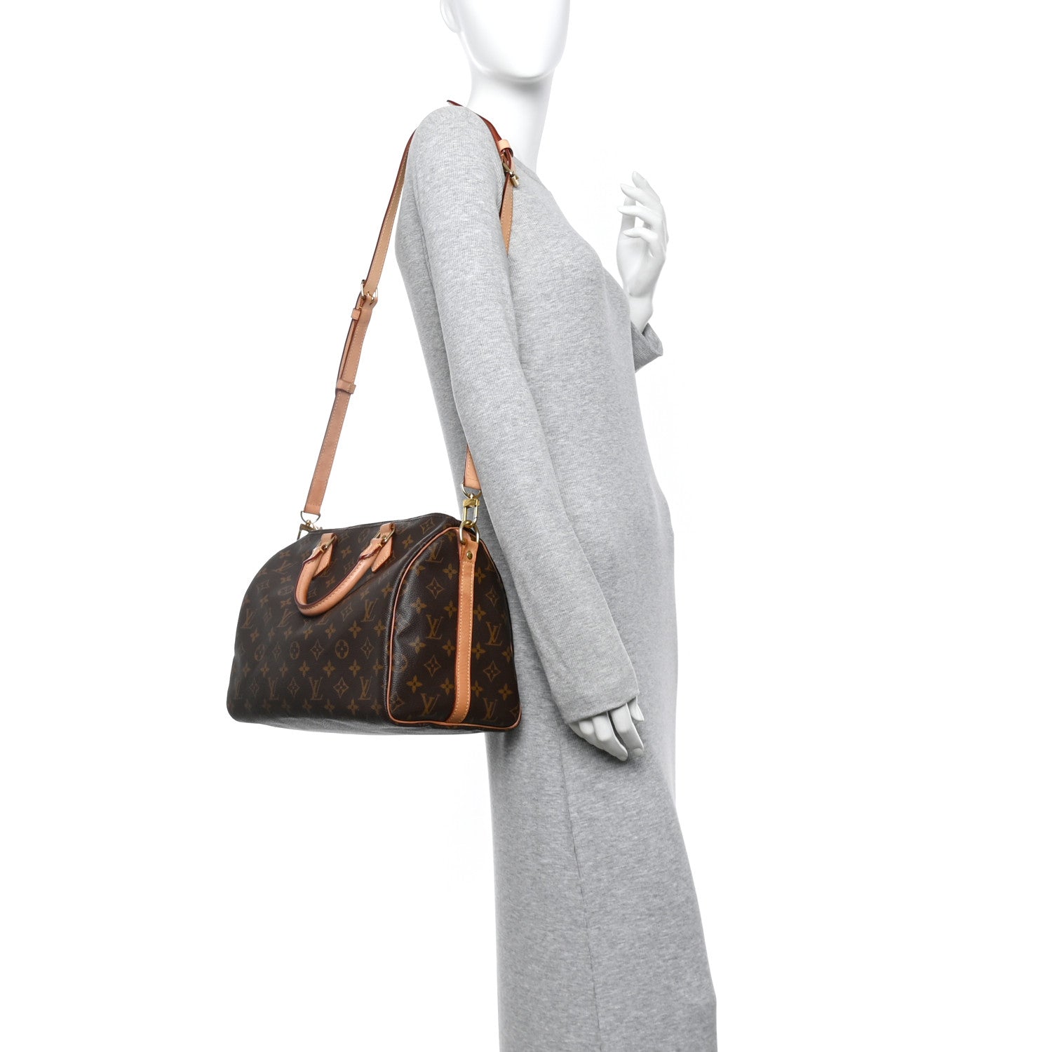 Louis Vuitton Monogram Speedy Bandouliere 30 2 of 10