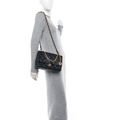 Chanel Lambskin Quilted Fancy Jewel Flap Black 2 of 11