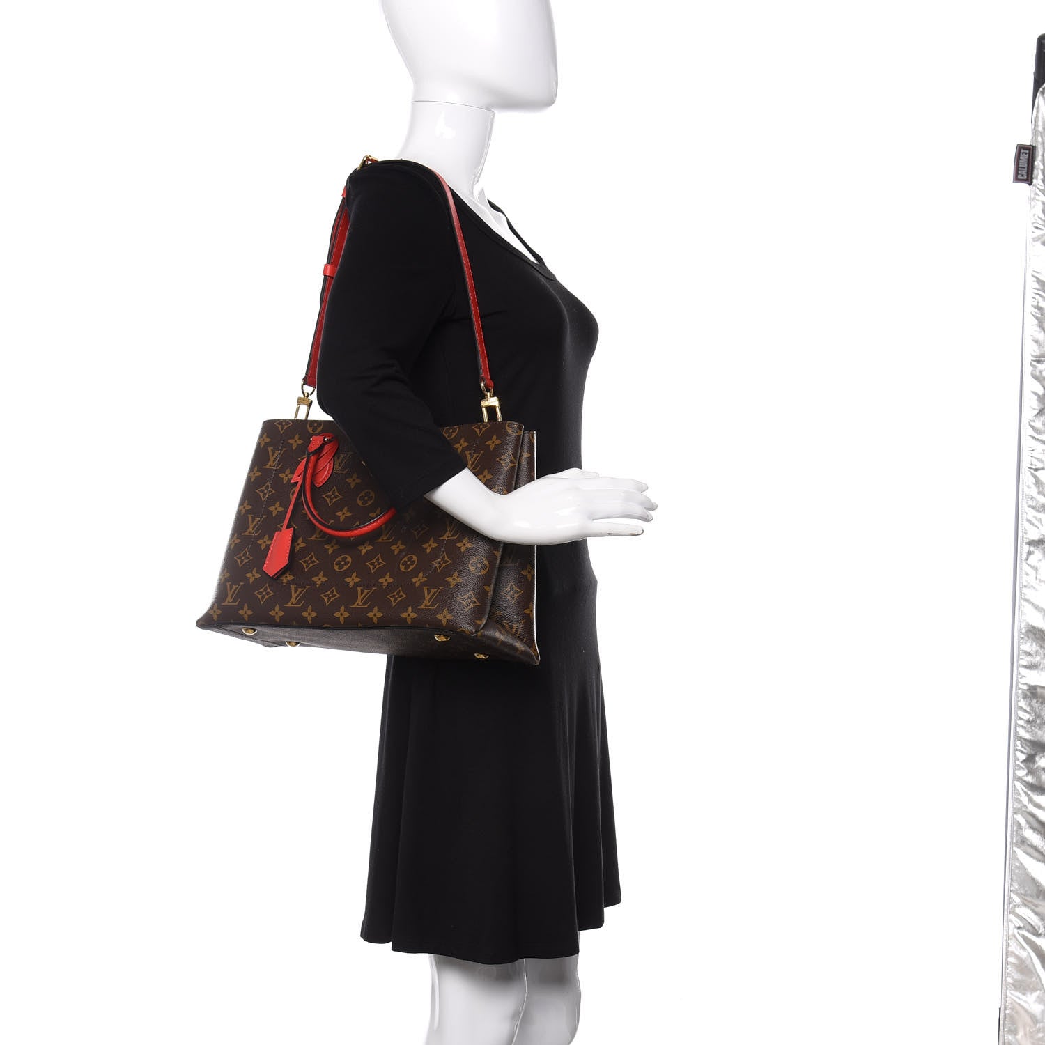 Louis Vuitton Monogram Flower Tote Coquelicot 2 of 11