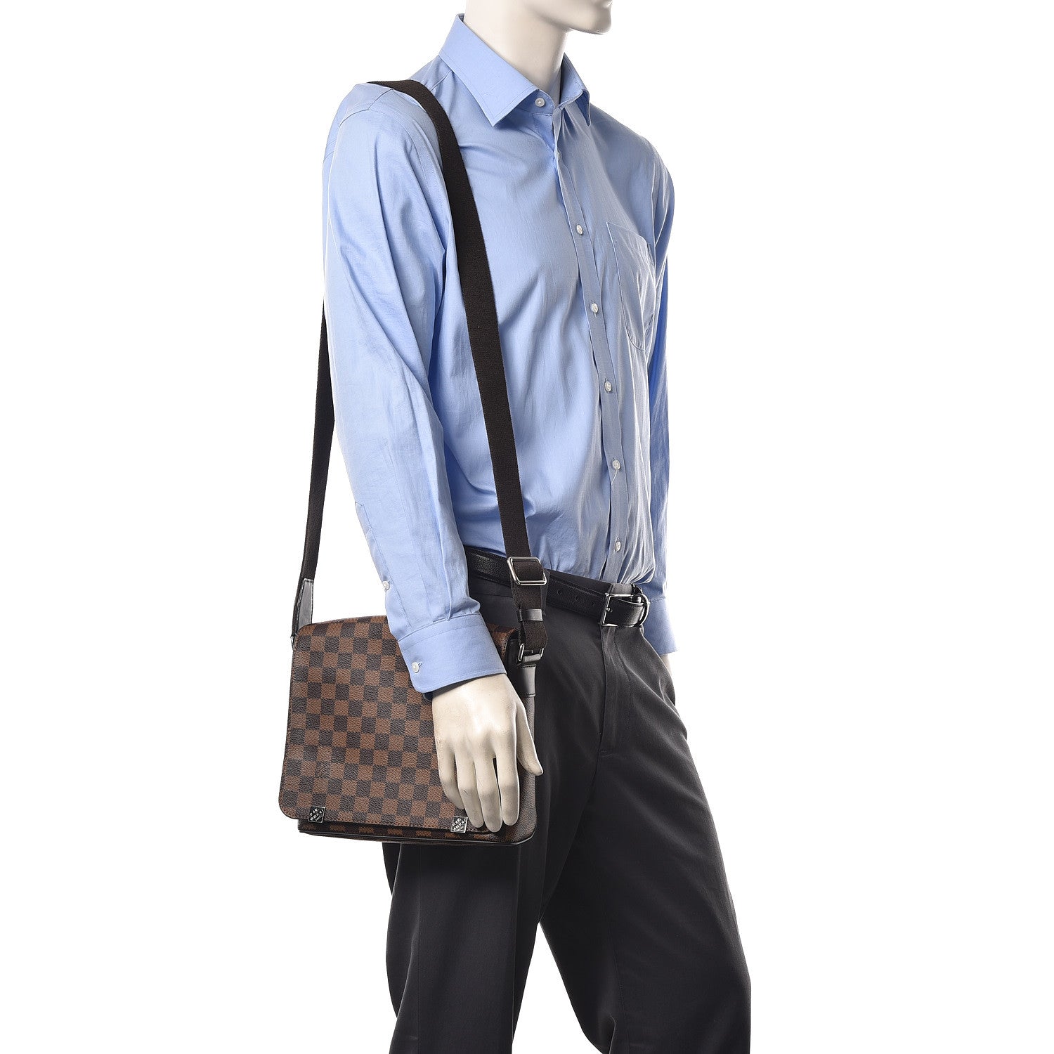 Louis Vuitton Damier Ebene District PM 2 of 9