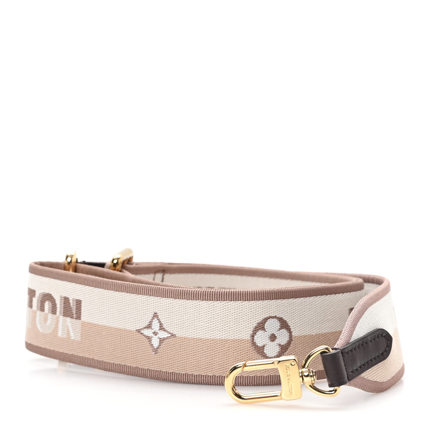 Jacquard Speedy Bandouliere 20 Shoulder Strap Beige Brown