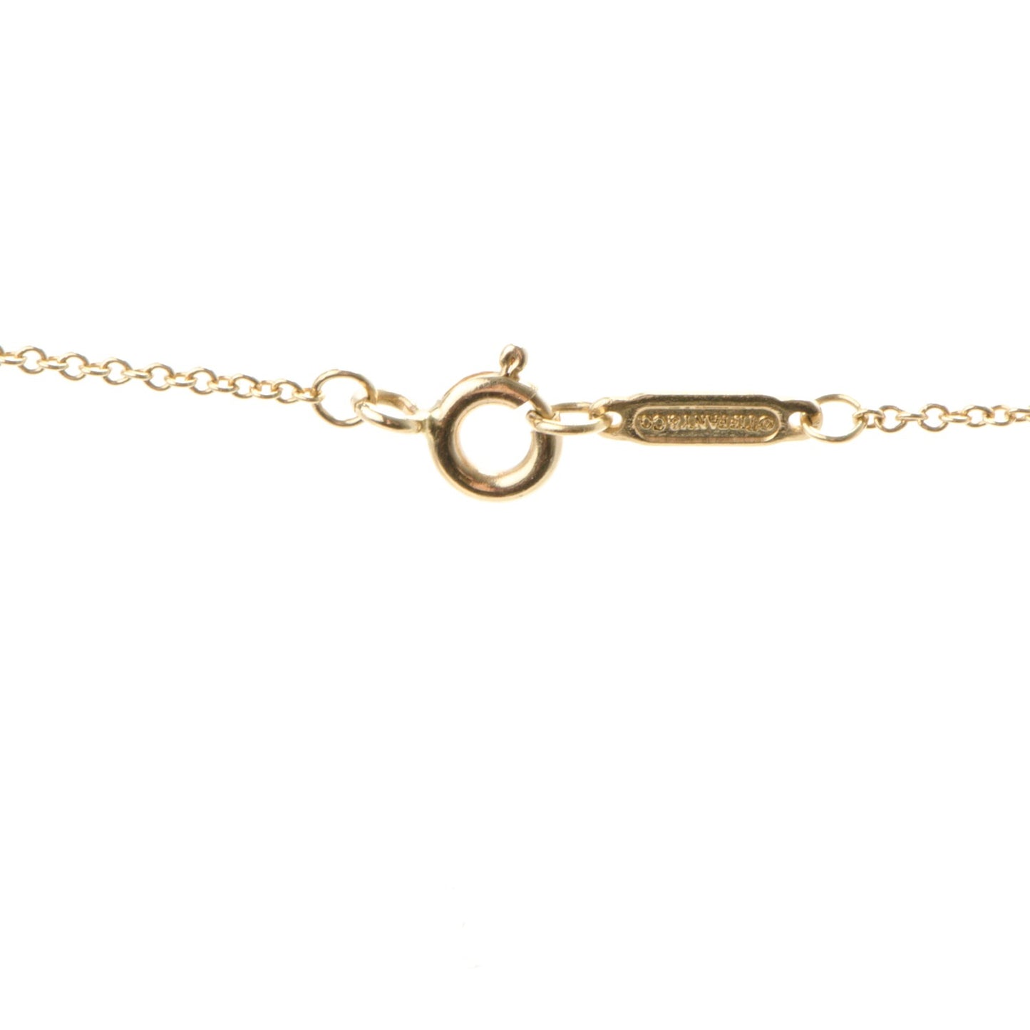 18K Yellow Gold Platinum Diamond Etoile Heart Pendant Necklace