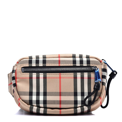 Burberry Nylon Vintage Check Small Cannon Bum Bag Archive Beige 1 of 10
