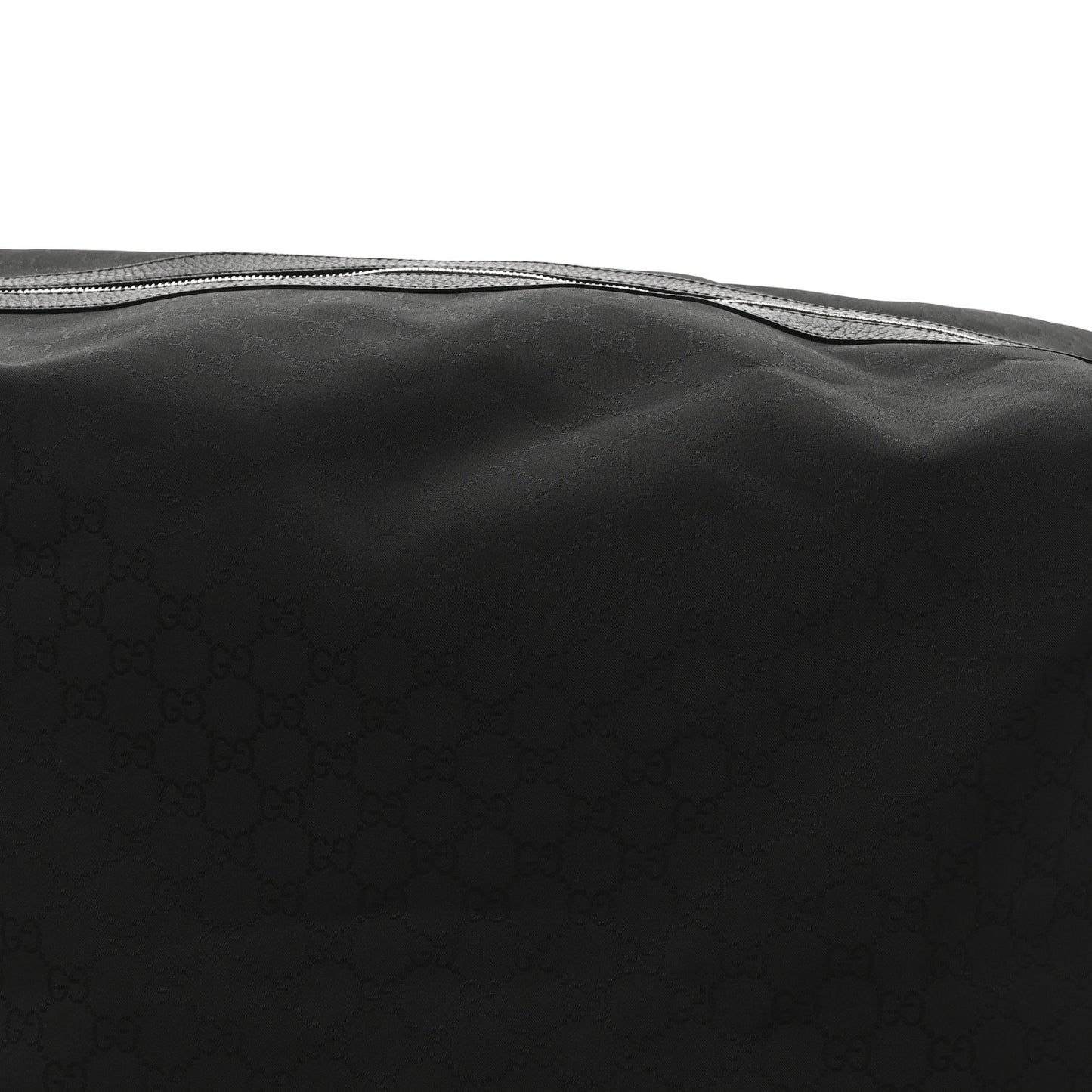 Nylon Monogram Travel Hobo Black