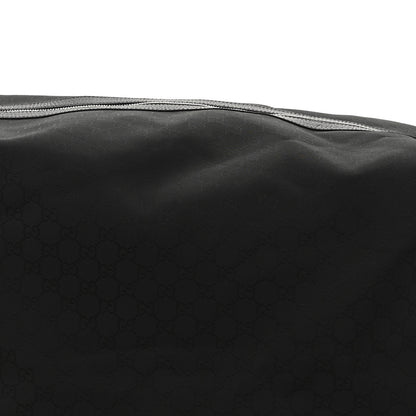 Gucci Nylon Monogram Travel Hobo Black 7 of 10