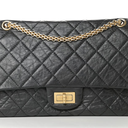 Chanel Aged Calfskin Quilted 2.55 Reissue 227 Flap Black 8 of 18