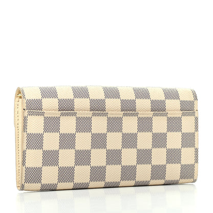 Louis Vuitton Damier Azur Sarah Wallet NM 3 of 7