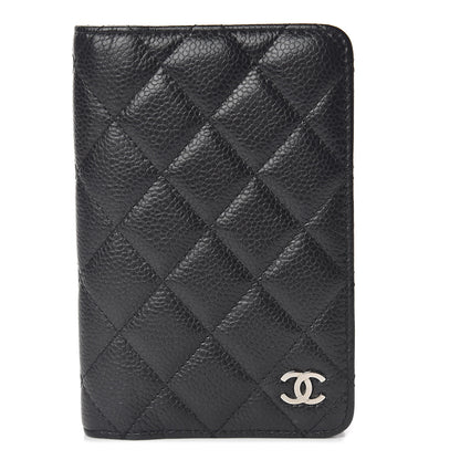Chanel Caviar Quilted Agenda Cover Black 1 of 9