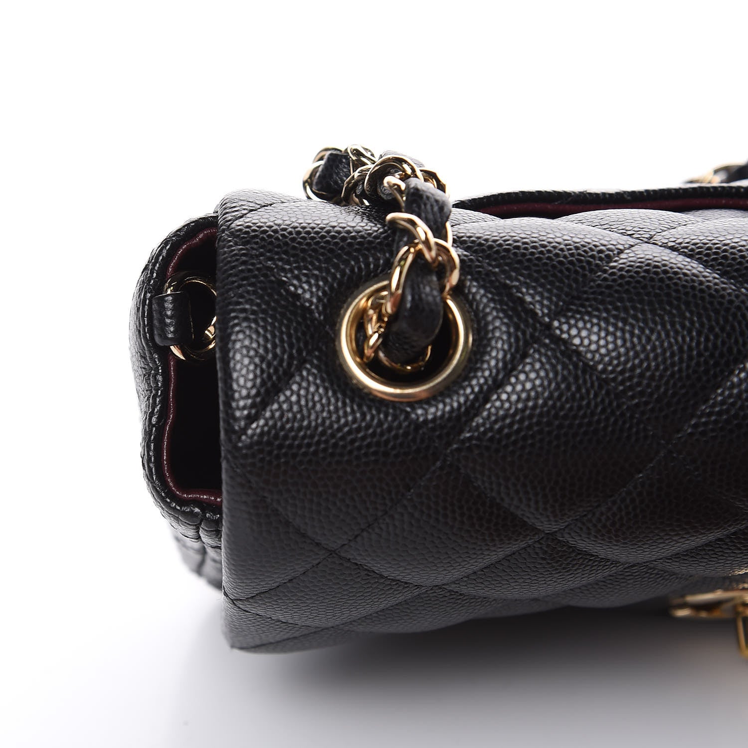 Chanel Caviar Quilted Mini Rectangular Flap Black 10 of 11