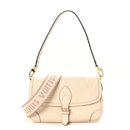 Louis Vuitton Empreinte Monogram Giant Diane Cream 1 of 9