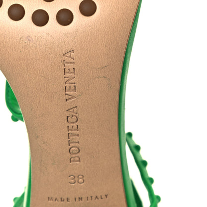 Bottega Veneta Nappa Lagoon Bubble 100mm Sandals 38 Grass 8 of 10