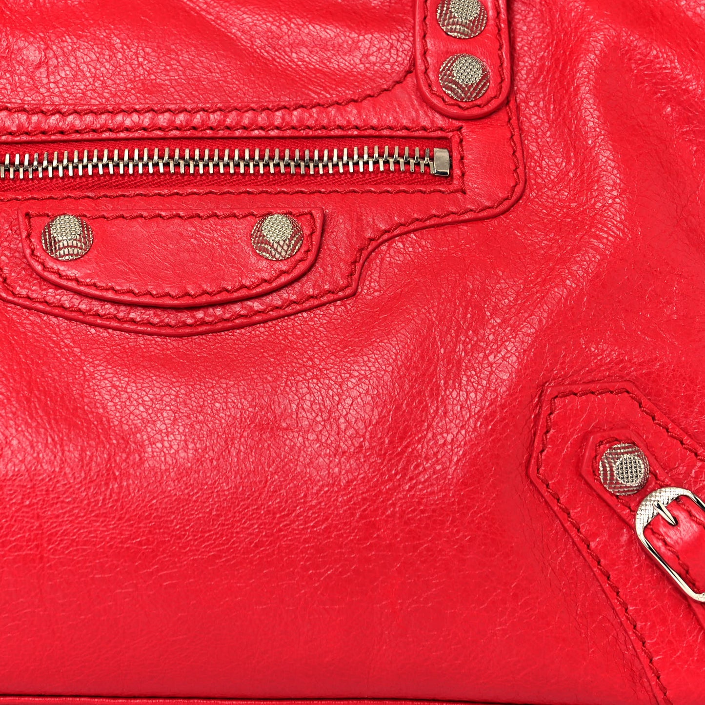 Agneau Giant 12 Silver Hardware S City Rouge Cardinal