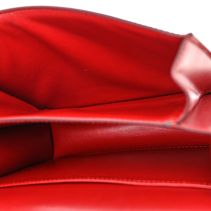 Celine Box Calfskin Teen Classic Box Flap Bag Red 5 of 13