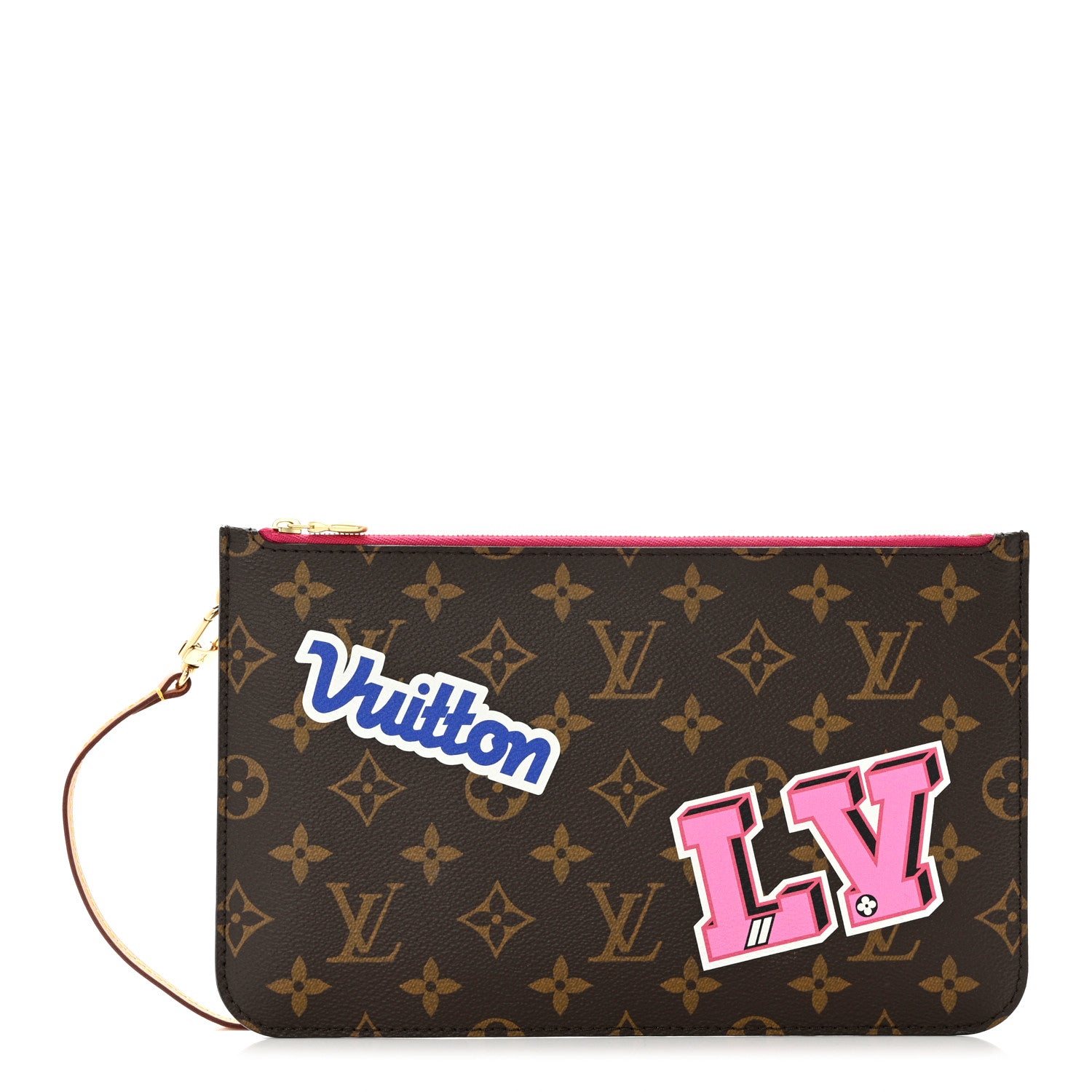 Louis Vuitton Monogram World Tour Neverfull MM GM Pochette 1 of 8