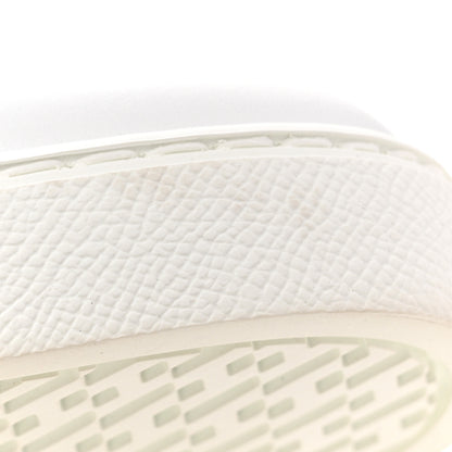Hermes Calfskin Womens Advantage Sneakers 36 White Orange 10 of 13