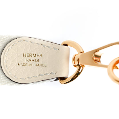 Hermes Taurillon Clemence Amazone Evelyne TPM Nata Craie 7 of 11