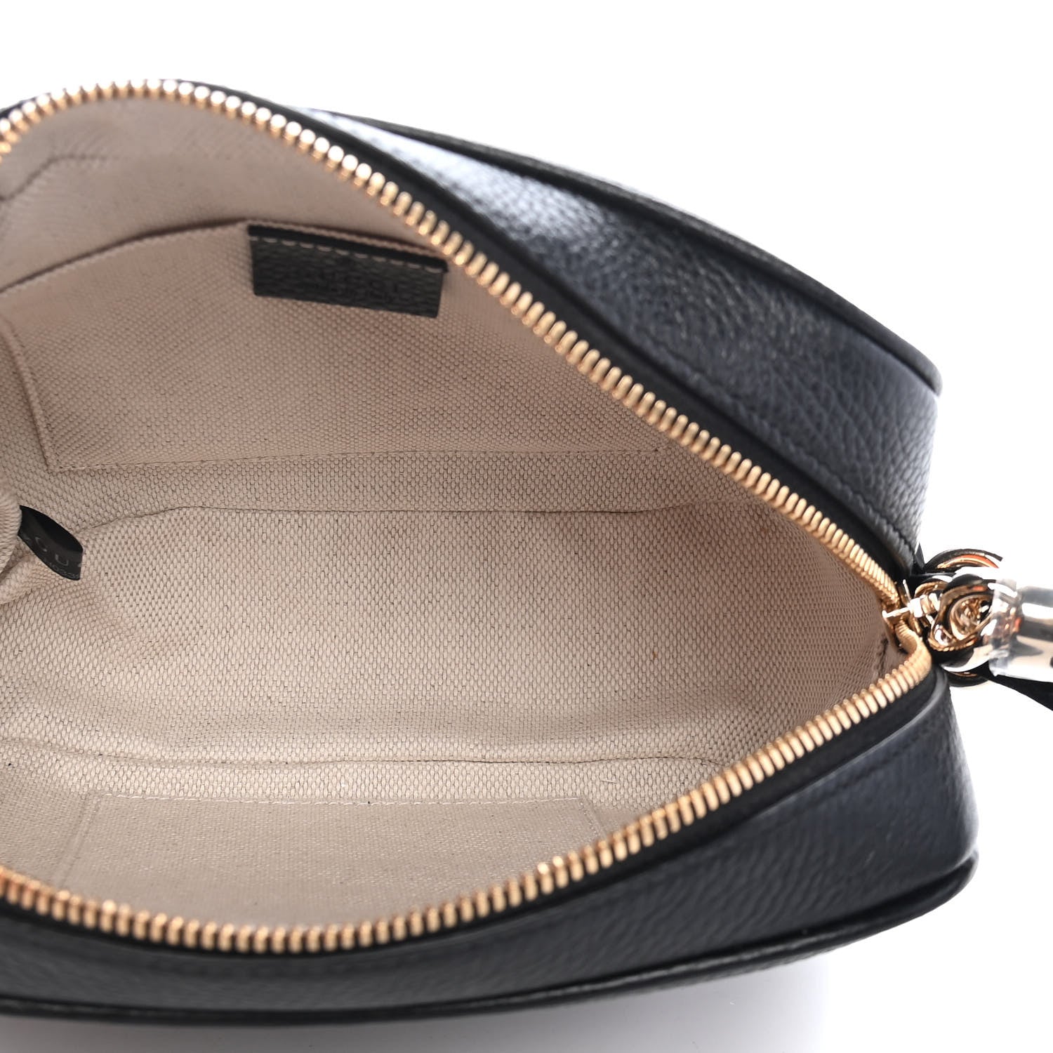 Gucci Pebbled Calfskin Small Soho Disco Bag Black 7 of 9