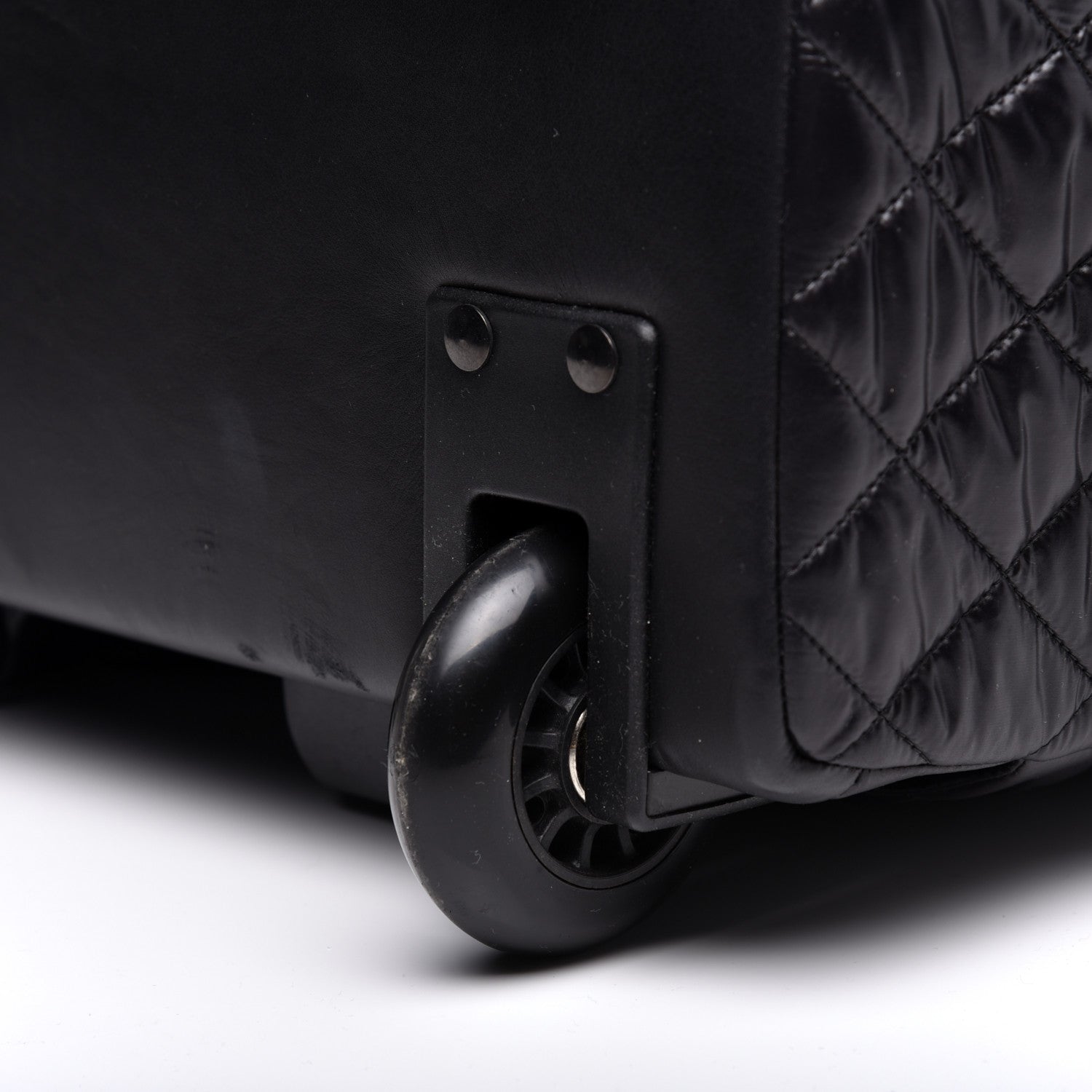 Chanel Nylon Quilted Coco Cocoon Trolley Black 11 of 17