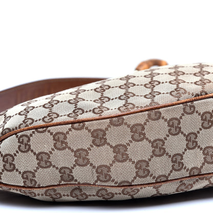 Gucci Monogram Bamboo Ring Hobo Brown 6 of 11