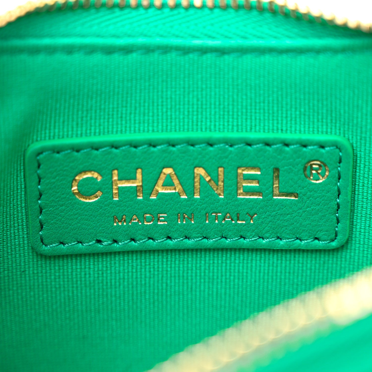 Chanel Lambskin Quilted Small Hobo Bag Green 6 of 11