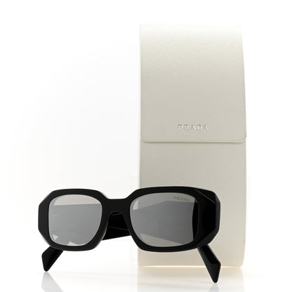 Prada Acetate Symbole Sunglasses SPR 17W Black 8 of 8