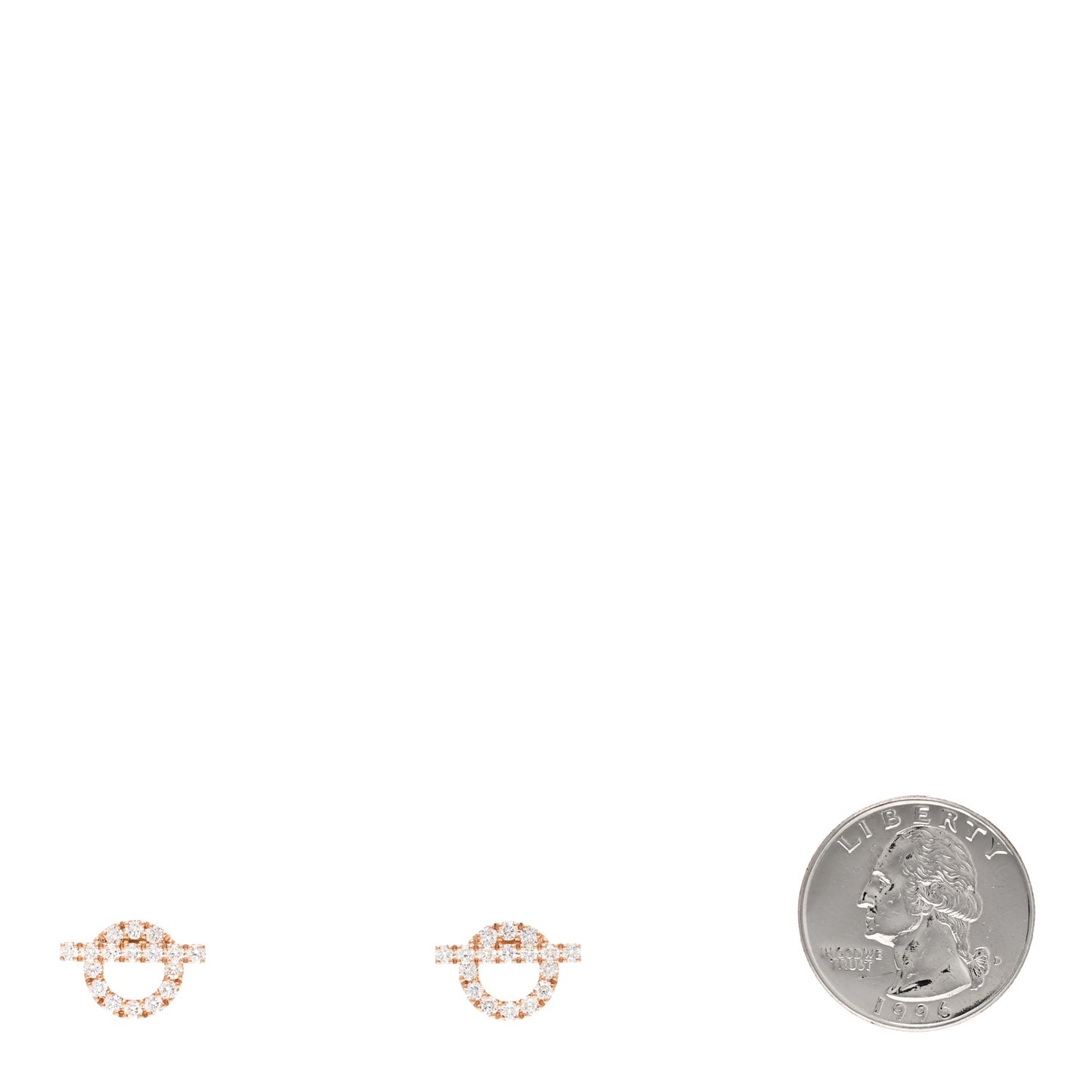 18K Rose Gold Diamond Finesse Earrings