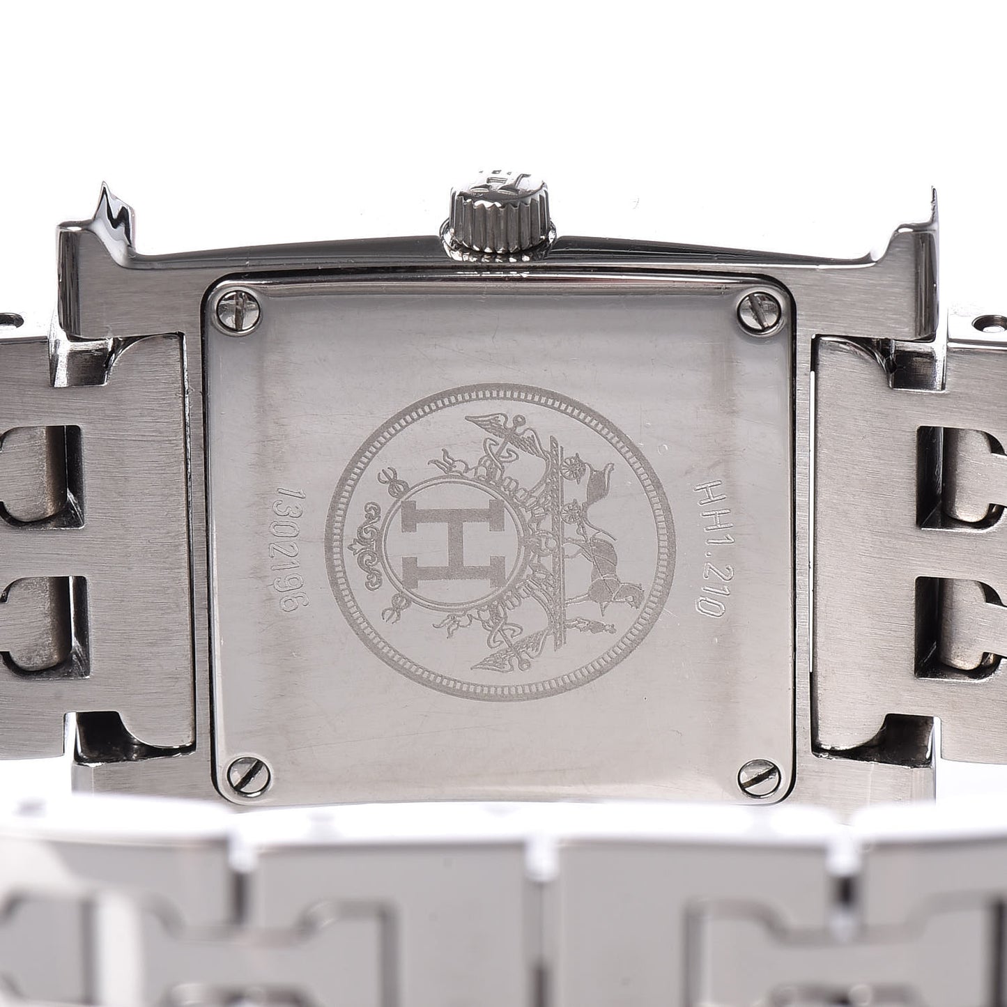 Stainless Steel 21mm Heure H Hour Quartz Watch Black