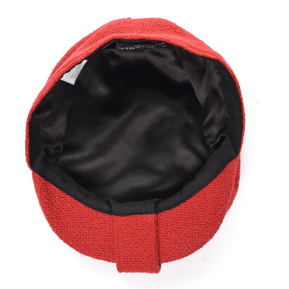 Chanel Wool Medium Hat M Red 6 of 8