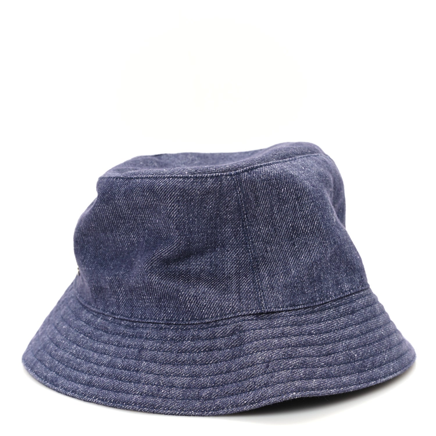 Hermes Denim Eden Bucket Hat 57 Indigo 4 of 8