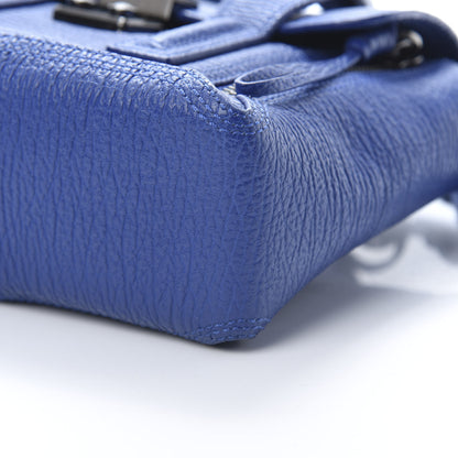 3.1 Phillip Lim 3.1 Textured Calfskin Mini Pashli Satchel Cobalt 9 of 14