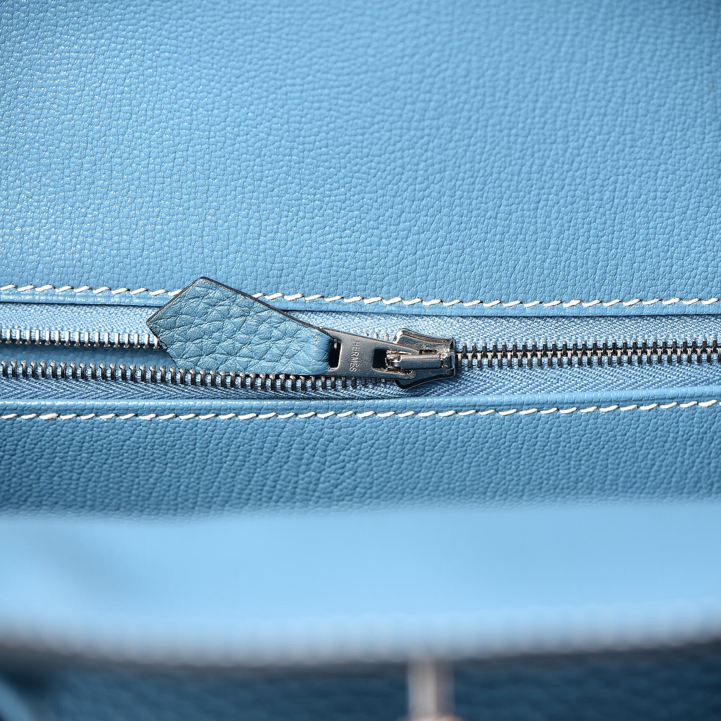 Togo Birkin 35 Blue Jean