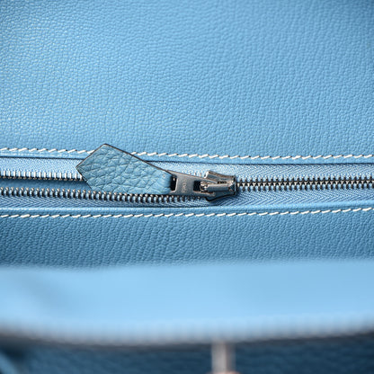 Hermes Togo Birkin 35 Blue Jean 25 of 36