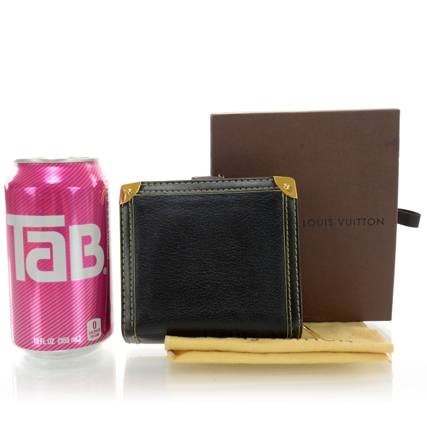 Suhali Compact Zipped Wallet Black