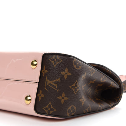 Louis Vuitton Patent Calfskin Monogram Cherrywood PM Rose Ballerine 7 of 10
