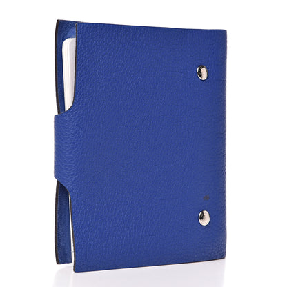 Hermes Togo Ulysse PM Notebook Cover Bleu Electrique 3 of 7