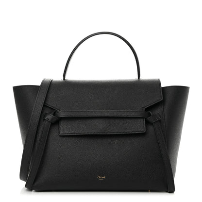 Celine Grained Calfskin Mini Belt Bag Black 1 of 15