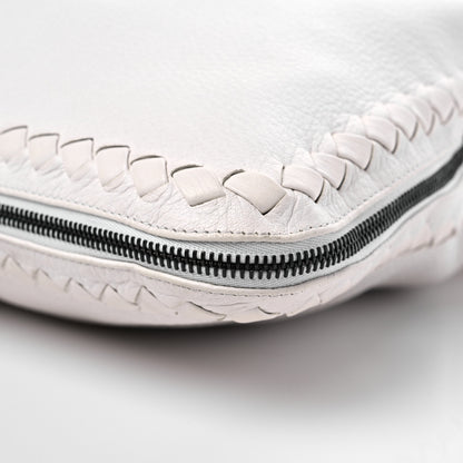 Bottega Veneta Cervo Mens Side-Zip Woven Tote White 9 of 15