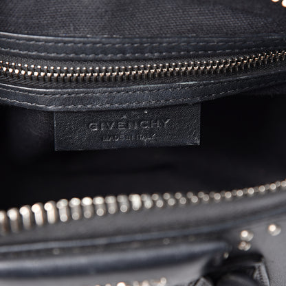 Givenchy Smooth Calfskin Mini Studded Antigona Black 4 of 10
