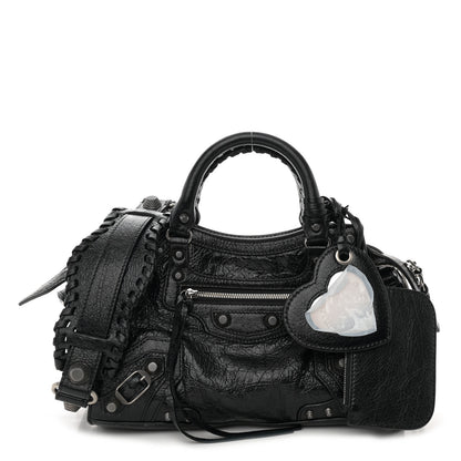 Balenciaga Agneau Arena Neo Cagole Handbag XS Black 1 of 11