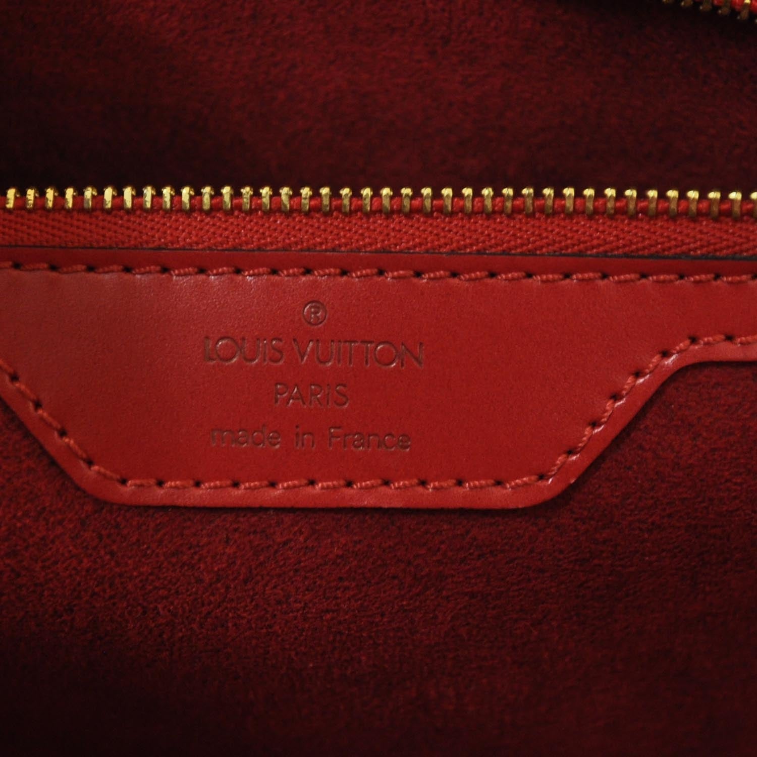 Louis Vuitton Epi Dupleix Red 8 of 9