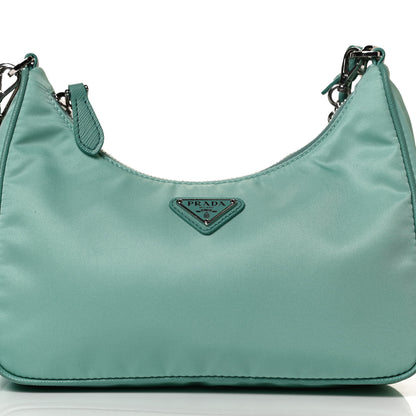 Prada Nylon Saffiano Re-Edition 2005 Shoulder Bag Giada 8 of 12