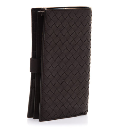Bottega Veneta Nappa Intrecciato Continental Wallet Ebano 3 of 11