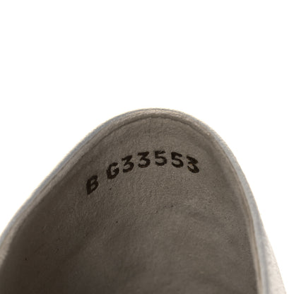 Chanel Iridescent Goatskin CC Espadrille Mules 37 Ivory Black 10 of 10